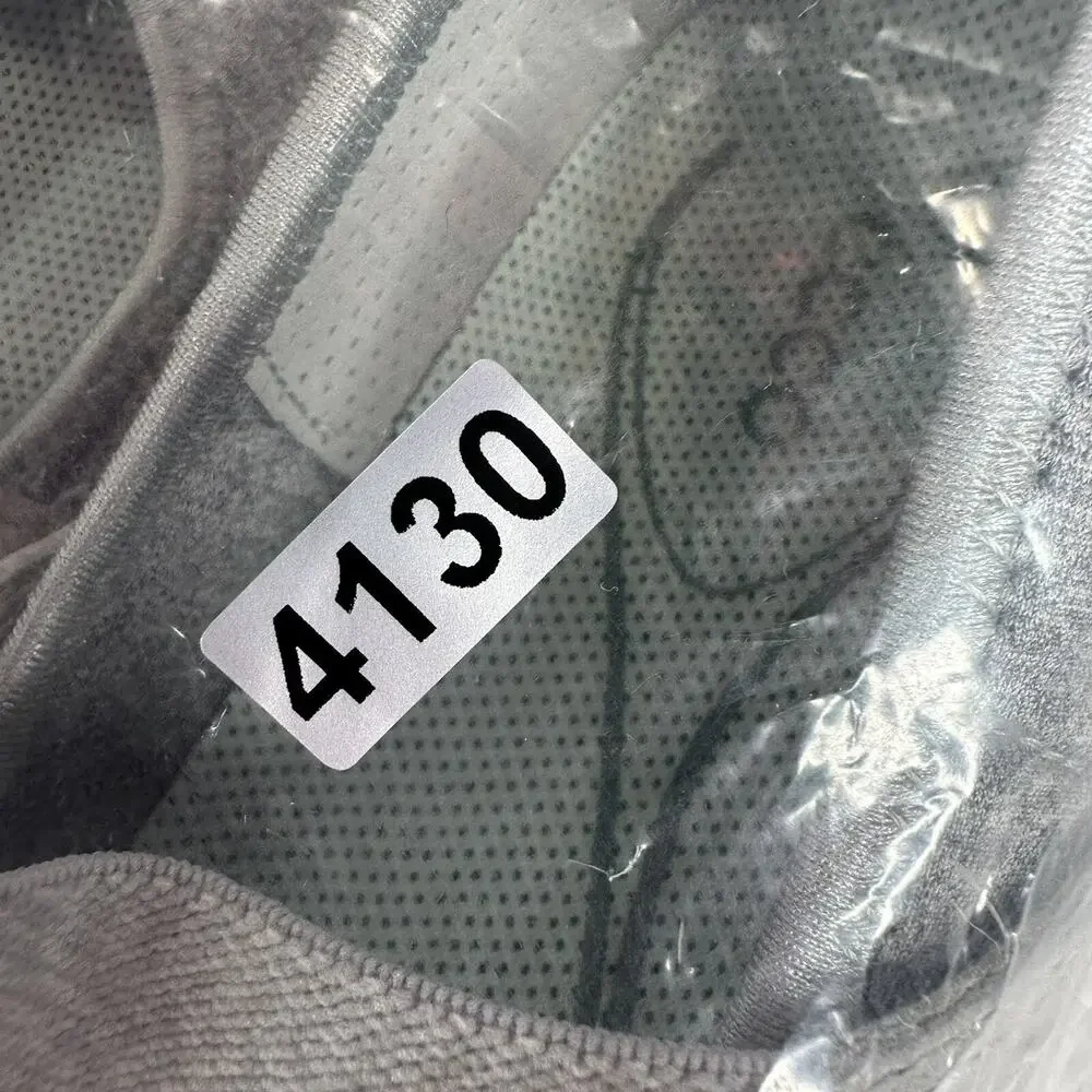 Ecco Mary Jane Shoe Womens 7 Gray Comfort Cushion Biom Flat Slip on Leather - Picture 14 of 14